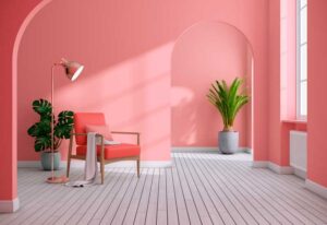 Combina tu piso blanco con el color perfecto de pared