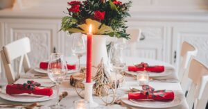 Protocolo en la mesa: Mesa de Navidad perfecta