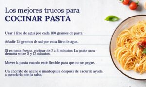 Tiempo de cocción de los espaguetis: consejos y trucos